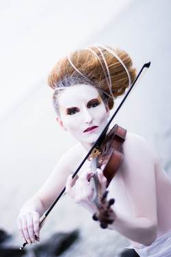 Violinist_Singer_Roswitha_aka_Queen_Rose_Destiny_2013_promo2_Back pic