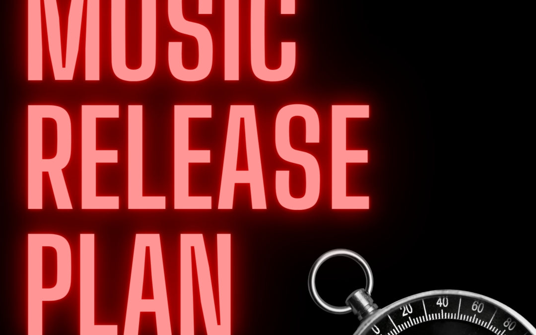 New Music Release Plan 12 Week StepByStep Guide Cyber PR Music