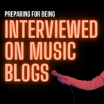 interviewed on music blogs