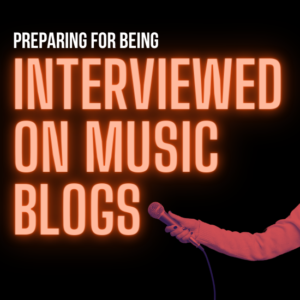 interviewed on music blogs