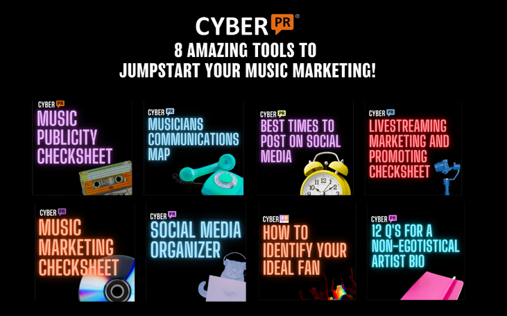 Cyber PR Download all 8 Freebies